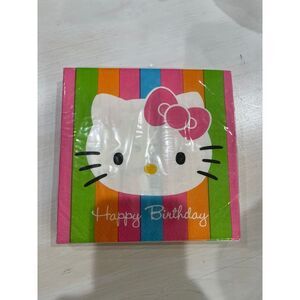 NEW in PACKAGE! Vintage 2004 Hello kitty‎ napkin